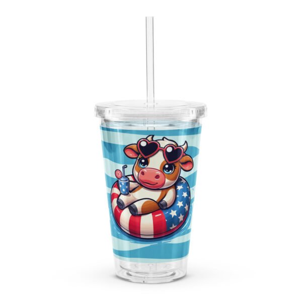 Memorial Pool Party Clear tumbler