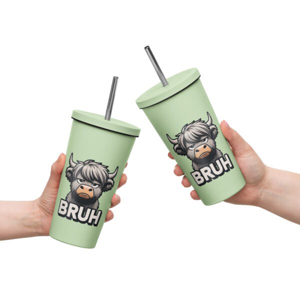 Bruh Insulated tumbler - Image 11