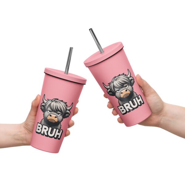 Bruh Insulated tumbler - Image 8