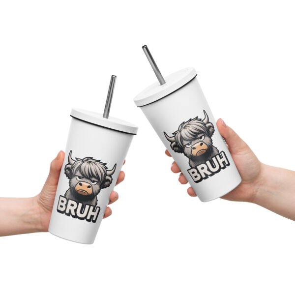 Bruh Insulated tumbler - Image 14