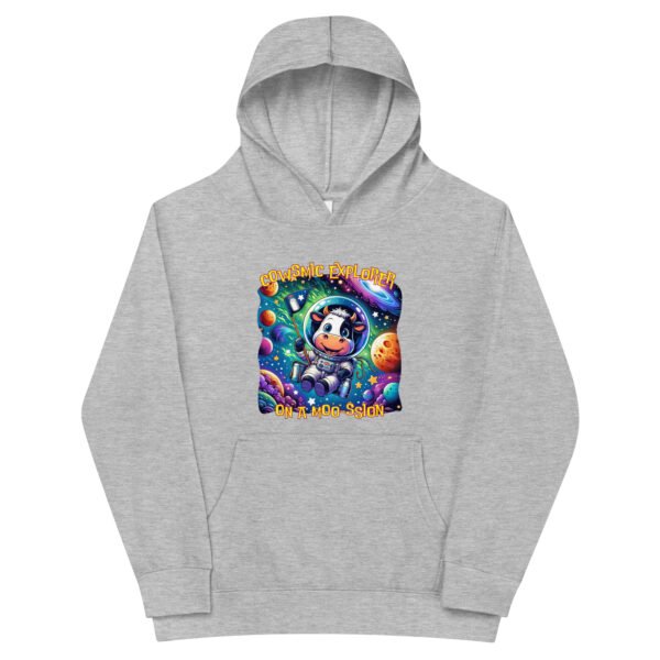 Cowsmic Explorer Kids hoodie - Image 4