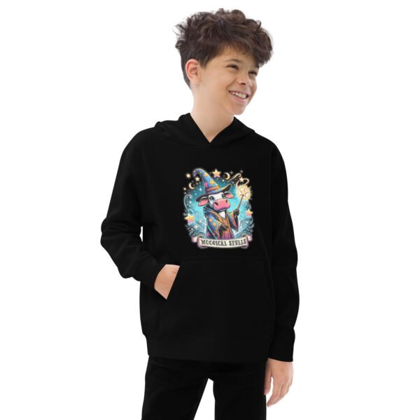 Moogical Spells Kids hoodie - Image 2