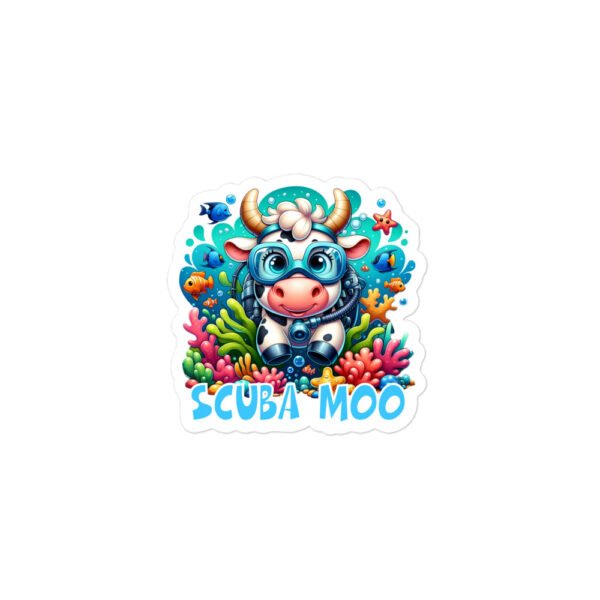 Scuba Moo stickers