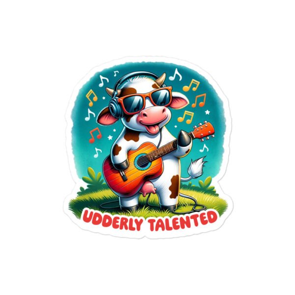 Udderly Talented stickers - Image 2