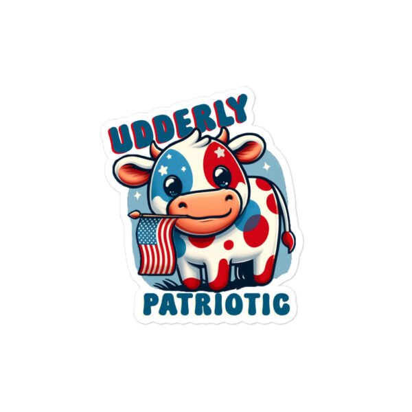 Udderly Patriotic stickers - Image 3