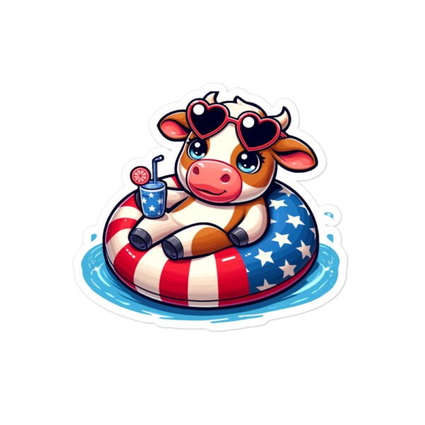 Memorial Pool Party stickers