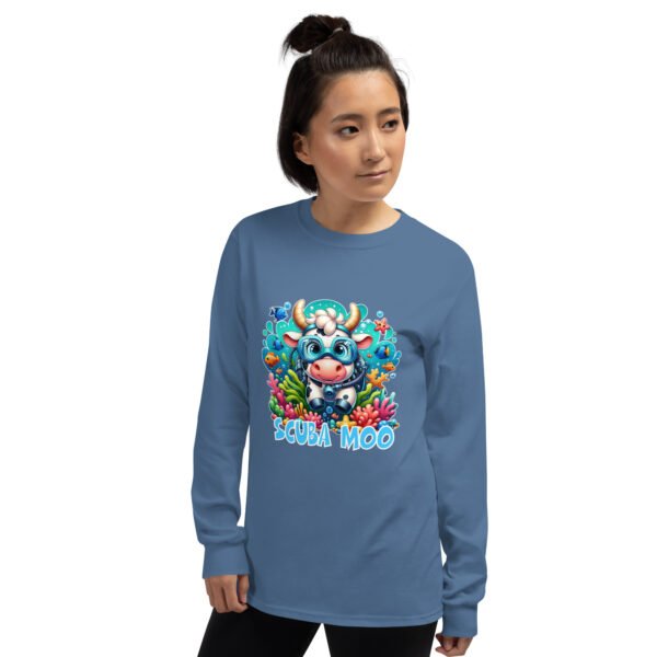 Scuba Moo Long Sleeve Shirt