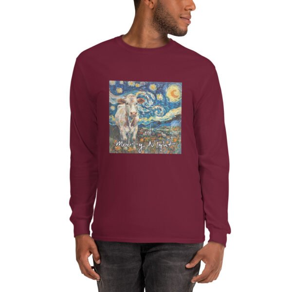 Moo-y Night Long Sleeve Shirt - Image 3