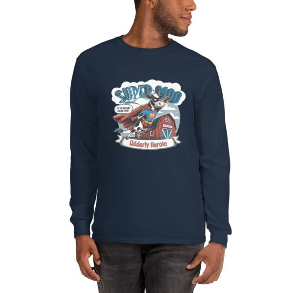 Super Moo Long Sleeve Shirt - Image 4