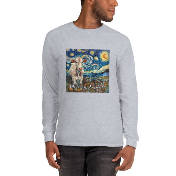Moo-y Night Long Sleeve Shirt - Image 7