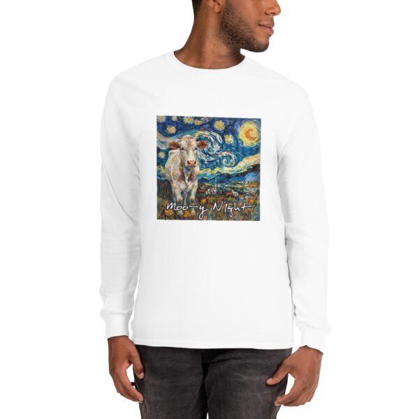 Moo-y Night Long Sleeve Shirt - Image 9