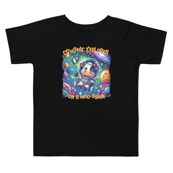 Cowsmic Explorer Toddler Tee - Image 2