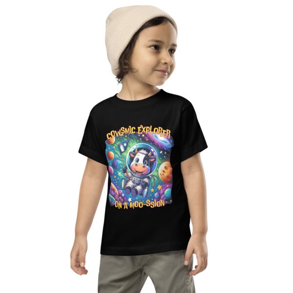 Cowsmic Explorer Toddler Tee - Image 6