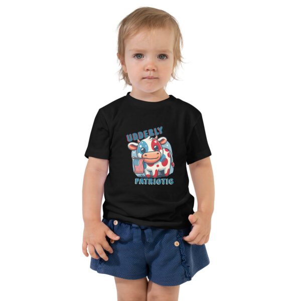 Udderly Patriotic Toddler Tee - Image 2