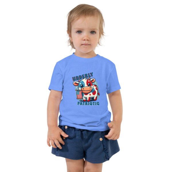 Udderly Patriotic Toddler Tee - Image 3