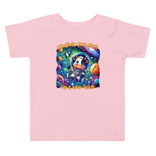 Cowsmic Explorer Toddler Tee - Image 4