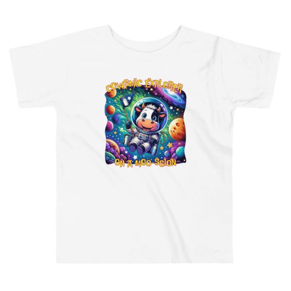 Cowsmic Explorer Toddler Tee - Image 5
