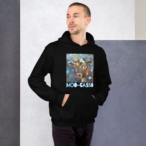Moo-casso Unisex Hoodie - Image 2