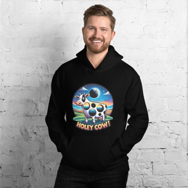 Holey Cow Unisex Hoodie - Image 3