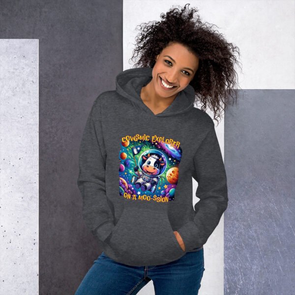 Cowsmic Explorer Unisex Hoodie
