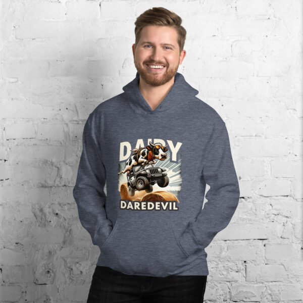Dairy Daredevil Unisex Hoodie - Image 14