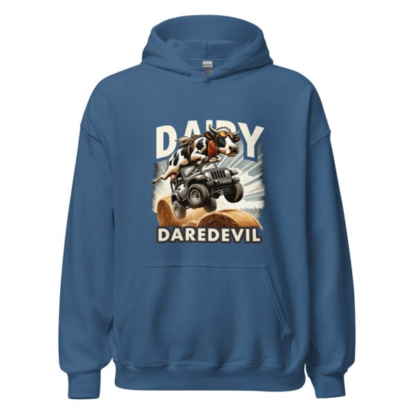 Dairy Daredevil Unisex Hoodie - Image 4