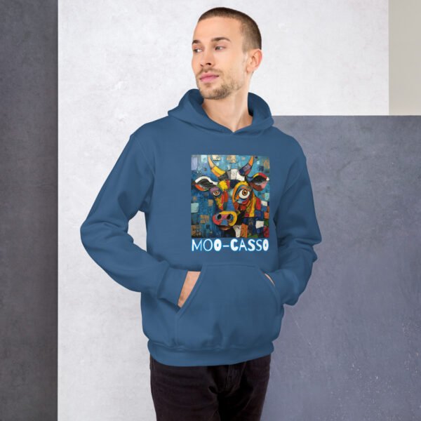 Moo-casso Unisex Hoodie - Image 7
