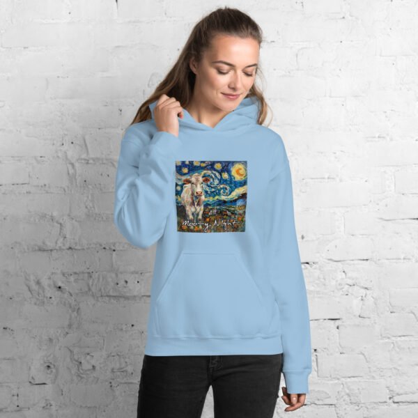 Moo-y Night Unisex Hoodie