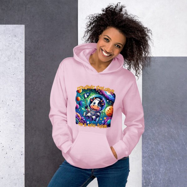 Cowsmic Explorer Unisex Hoodie - Image 7