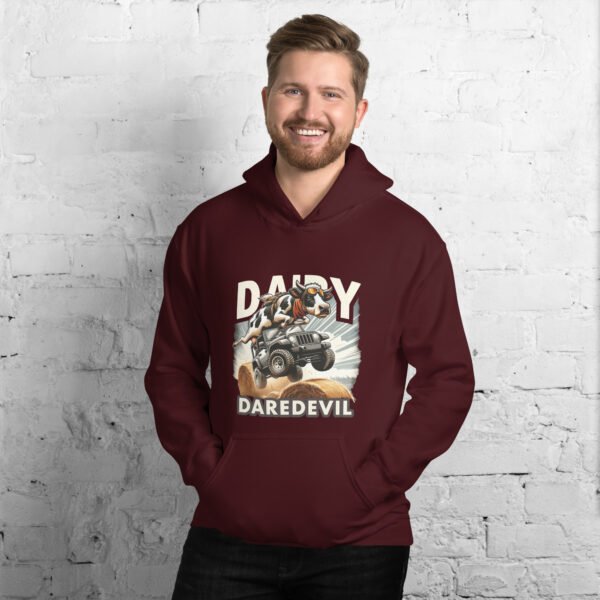 Dairy Daredevil Unisex Hoodie - Image 8