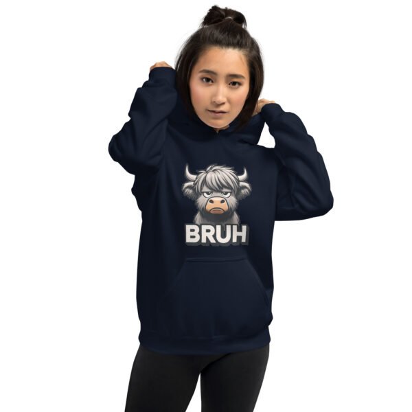 Bruh Unisex Hoodie - Image 2