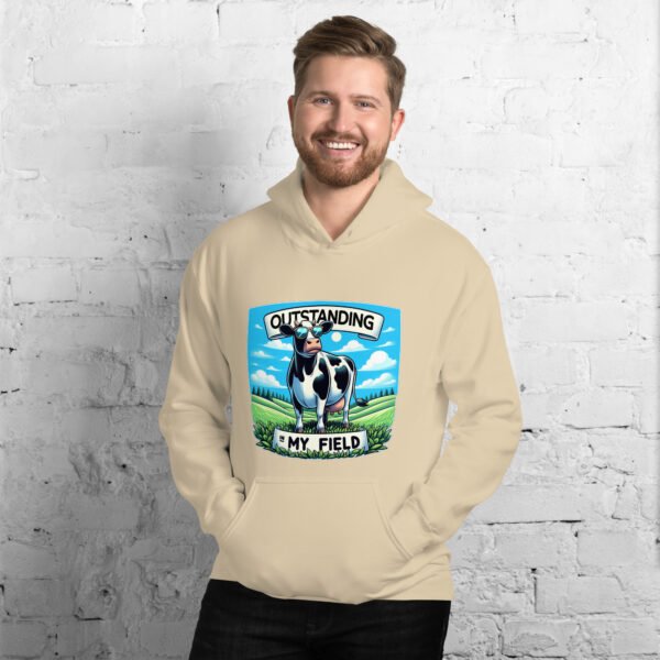 Outstanding in my Field Unisex Hoodie - Image 7