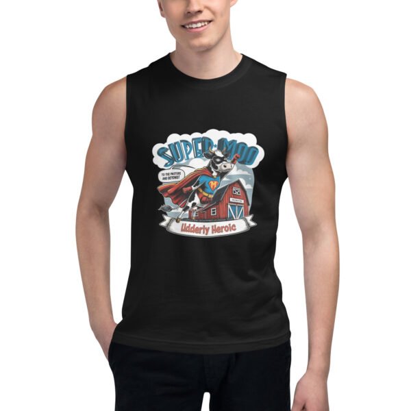 Super Moo Muscle Shirt