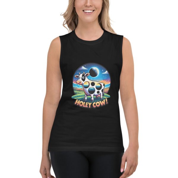Holey Cow Muscle Shirt - Image 2