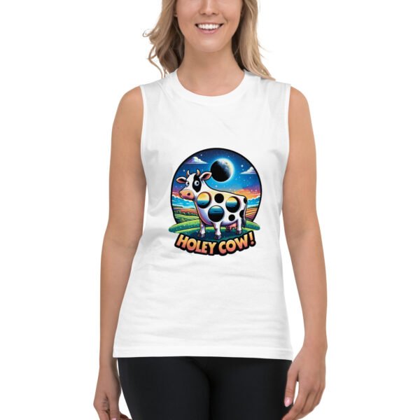Holey Cow Muscle Shirt