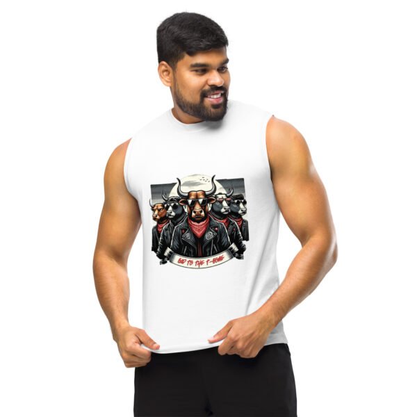 Bad to the T-Bone Muscle Shirt - Image 3