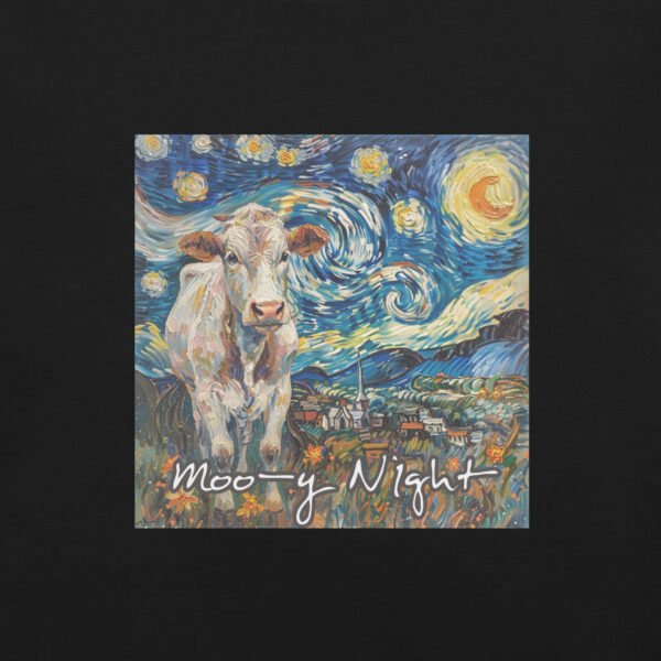 Moo-ey NightUnisex t-shirt - Image 2