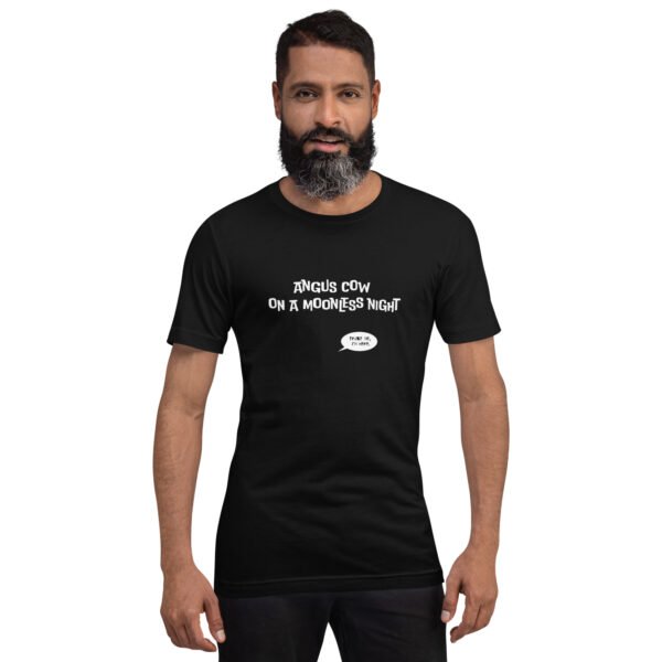 Angus Cow Unisex t-shirt - Image 4