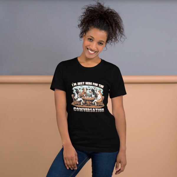 Cowversation Unisex t-shirt - Image 3