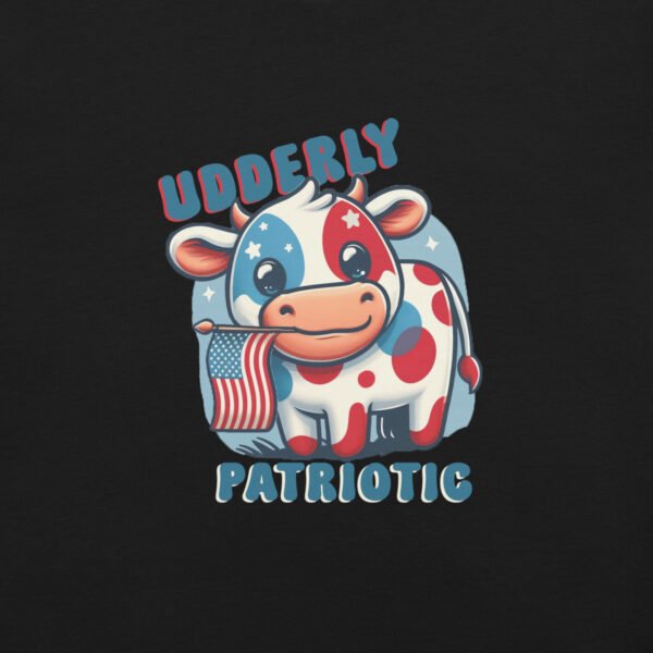 Udderly Patriotic Unisex t-shirt - Image 2