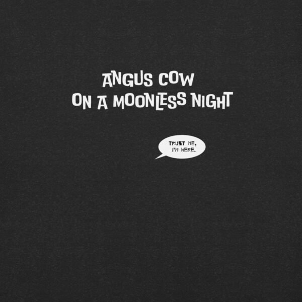 Angus Cow Unisex t-shirt - Image 2
