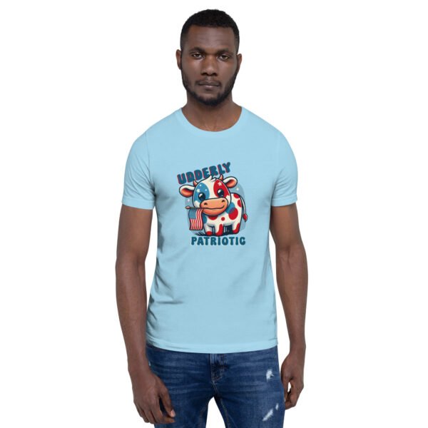 Udderly Patriotic Unisex t-shirt - Image 6