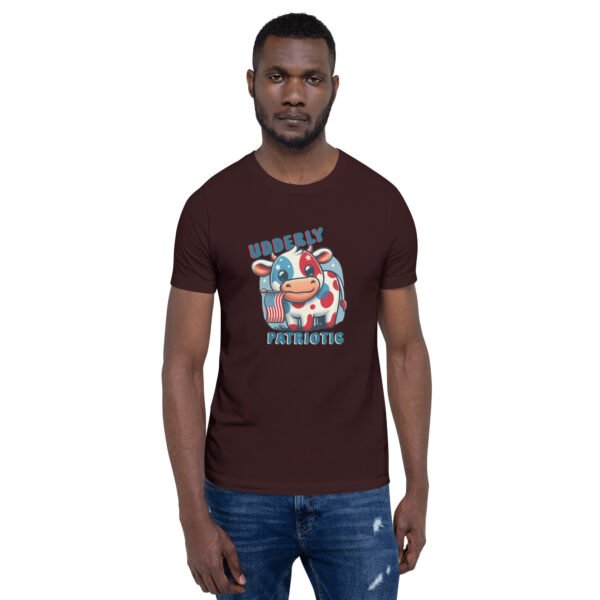 Udderly Patriotic Unisex t-shirt