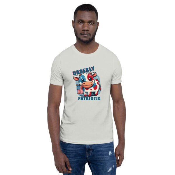 Udderly Patriotic Unisex t-shirt - Image 8
