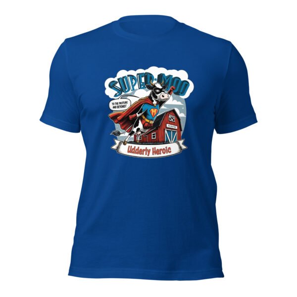 Super Moo Unisex t-shirt - Image 5
