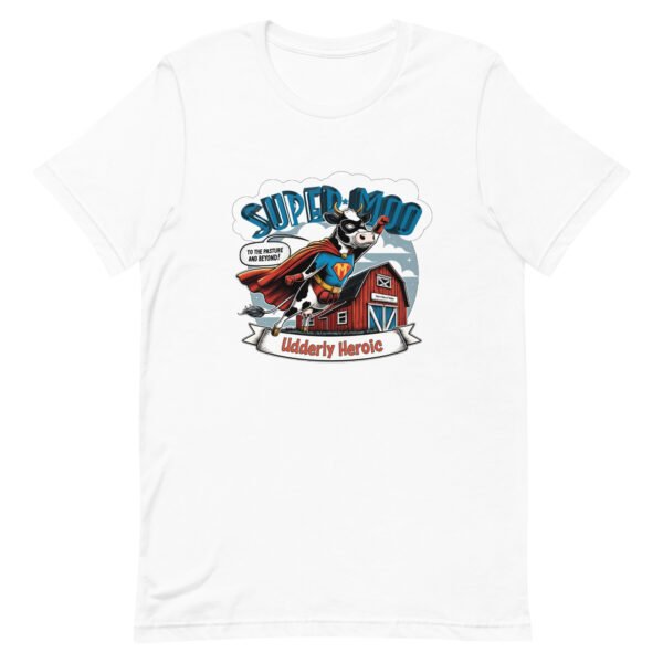 Super Moo Unisex t-shirt - Image 7