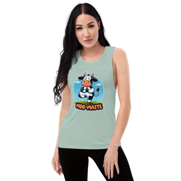 Moo Maste Ladies’ Muscle Tank - Image 5