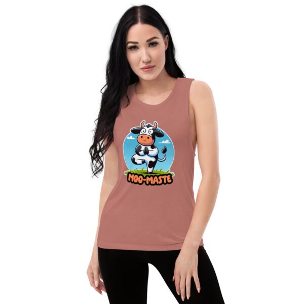 Moo Maste Ladies’ Muscle Tank - Image 3