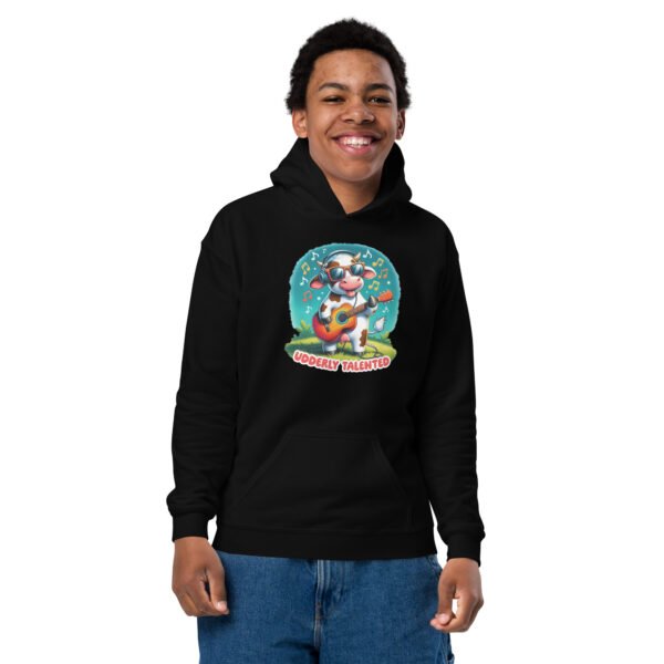 Udderly Talented Youth hoodie - Image 3