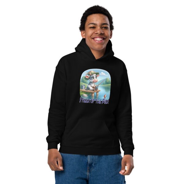 Steer of the Pier Youth hoodie - Image 2